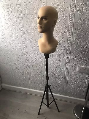 £15 • Buy Adjustable Wig Head Stand Mannequin Tripod Holder Hairdressing Mannequin Head