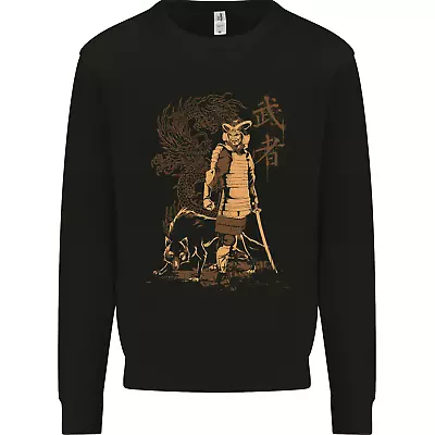 Dragon Warrior Wolf Dragon MMA Samurai Kids Sweatshirt Jumper • $35.84