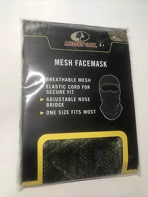Mossy Oak Obsession Mesh Facemask Breathable Secure Fit One Size Fits Most • $11.95