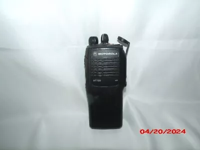 Motorola HT750 Portable Two-Way Radio W/Battery Black Used • $45