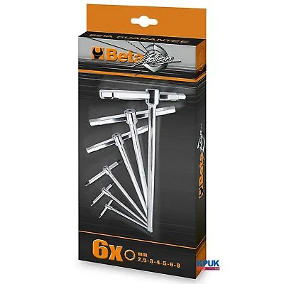 Beta Tools Sliding T Bar Hex Allen Key 951 Set Of SIX Keys New Kart Parts UK • £86.29