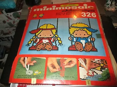  MINIMOSAIC MINISTECK: PATTY & JIMMY P&J - SWING BALANCOIRE  GAME Years 70 • $14.85