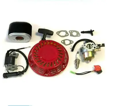 £18.99 • Buy Carb For Honda GX140 GX160 GX200 Service Kit Plug Ignition Coil Recoil Gaskets'