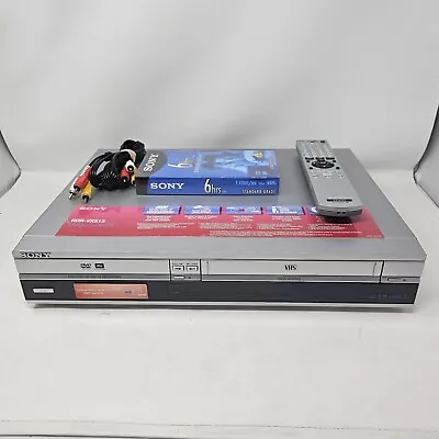 Sony RDR-VX515 DVD Recorder VCR Combo VHS To DVD Dubbing W/ Remote Tested *Read* • $179.95