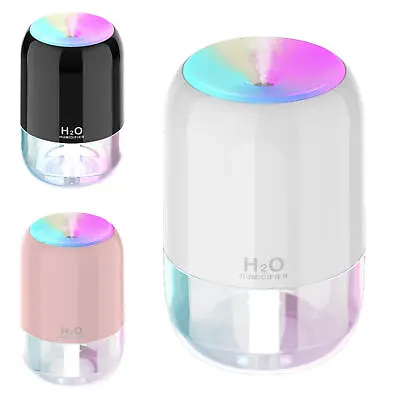 $18.69 • Buy Car Air Purifier USB Diffuser Aroma Oil Humidifier Mist Led Night Light