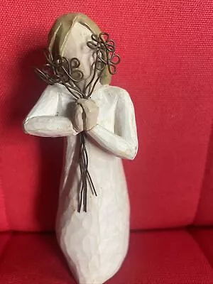 Willow Tree   FRIENDSHIP   Sculpted Hand-Painted Figure Susan Lordi 2004 • $0.99