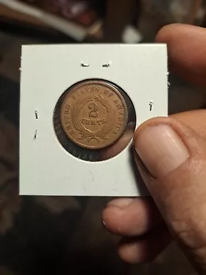 1864 First Yr Issued.2 Cent Coin • $20