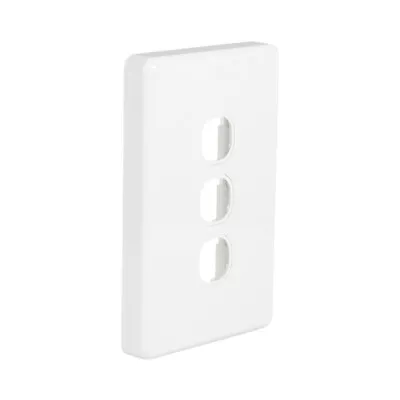 NATIONAL LIGHT SOURCES  NLS 30603 | 3 Gang Switch Plate Only ' Classic' Style '  • $1.88