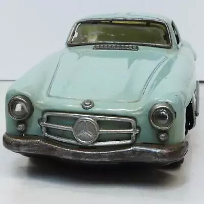 Marsan Kosuge Mercedes Benz 300Sl Light Blue Tin Toy Car From Japan • $396.75