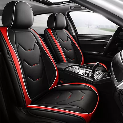 5D Universal Car Seat Cover Leather 360° Full Elastic Side Fabric For Better Fit • $69.99