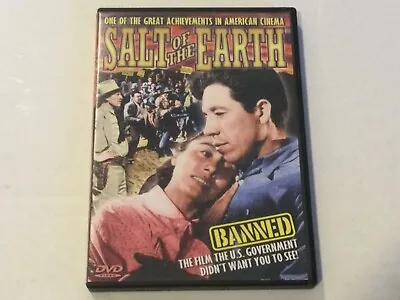 SALT OF THE EARTH (1954) - Banned US Drama Documentary All Region (UK) DVD • £3.94