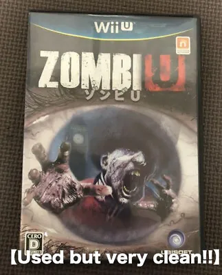 ZombiU Nintendo Wii U Japan Version Complete With Cartridge Case And Manual • $46.16