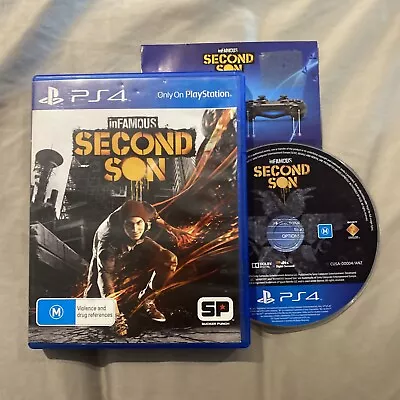 InFamous: Second Son Sony Playstation 4 Game *FREE SHIPPING* PS4 Games PAL • $9.97