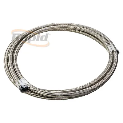 Aeroflow AF200-10-1M - 1m 200 Series 10AN PTFE S/S Braided Hose - Natural • $45.50