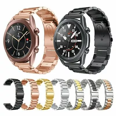 For Samsung Galaxy Watch 3 (41mm) Strap Stainless Steel Watch Band Luxury • $18.99