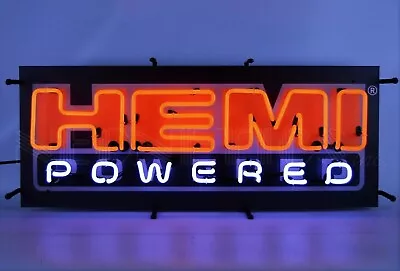 Hemi Powered Neon Sign - Chrysler - Dodge - Challenger - Charger - Mopar SRT R/T • $449.97