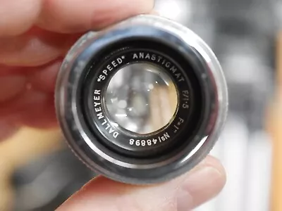 Dallmeyer Speed Lens Anastigmat 1” (25mm) F/1.5  C-mount Lens EXAMPLES APS-C • £155