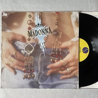 Madonna - Like A Prayer Album Vinyl LP Record (UK 1989 Sire) • $5.91
