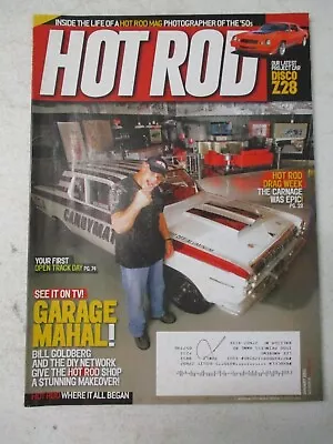 Hot Rod Magazine Jan 2011 Garage Mahal Bill Goldberg Diy Network Cars Auto • $11.95