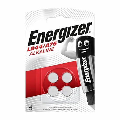 Energizer LR44 A76 AG 13 AG13 357 RW82 L1154 Cell Button / Coin Cells Batteries • £4.25
