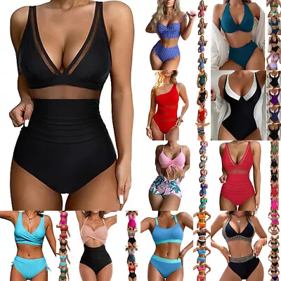 Bikini Set/One Piece Monokini Womens Sexy Push Up Swimwear Swimsuit Bathing Suit • £16.47
