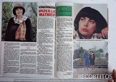 CLIPPINGS S 19 Mireille Mathieu • $6.57