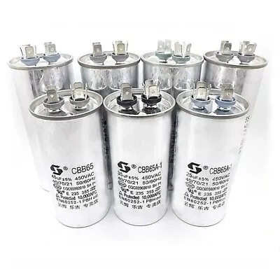 CBB65 Air Conditioning Compressor Start Run Capacitors 50/60Hz 450VAC • $108