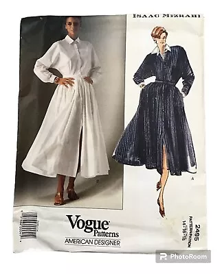 Vogue Patterns 2495 American Designer Isaac Mizrahi Vintage 1990 14 16 18 UNCUT • $22