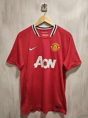 Manchester United 2011 2012 Home Size L Shirt Jersey Football Soccer Kit Maillot • $49.95