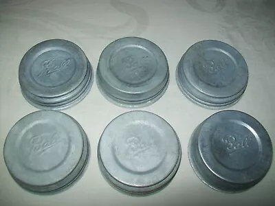 Vintage Ball Zinc Canning Jar Lids (6) • $11.95