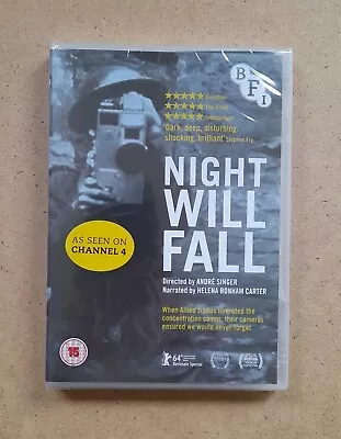 Night Will Fall - 2014 Andre Singer WW2 Documentary Film - New & Sealed DVD • £8.99