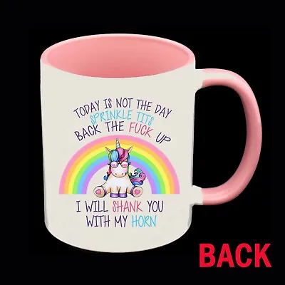 $14.95 • Buy Personalised Name Unicorn Funny Mug Female Friend Sister Aunty Birthday Christma