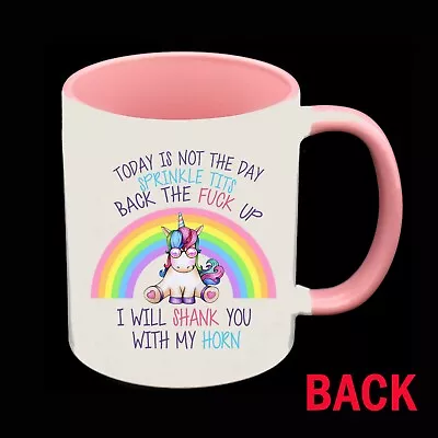 Personalised Name Unicorn Funny Mug Female Friend Sister Aunty Birthday Christma • $15.95