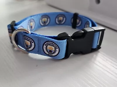 Adjustable Dog Collar Manchester City Inspired SEE DESCRIPTION FOR SIZING • £8.49