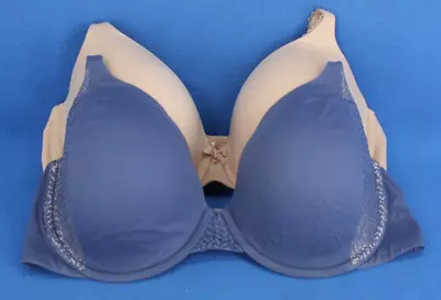 Victoria Secret Body Underwire Lined Perfect Coverage Bra Lot Size 36DD #E7989 • $13.99