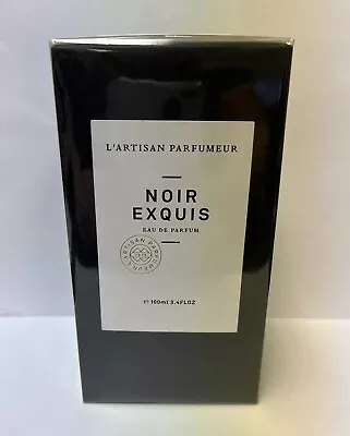 L'ARTISAN PARFUMEUR NOIR EXQUIS EAU DE PARFUM SPRAY 3.4fl. Oz. NEW IN BOX SEALED • $178.49