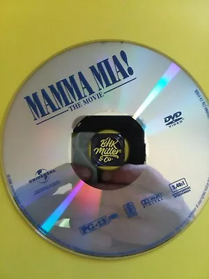 Mamma Mia! The Movie  DVD - DISC SHOWN ONLY • $4.99