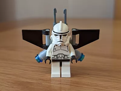 £20 • Buy LEGO Star Wars SW0127: Clone Jet Trooper, Sky Corps (Phase 2) - Black Head 7261