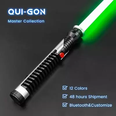 Star Wars Lightsaber Replica Light Sword Qui-gon Jinn Rechargeable Snv4 W/sound • $613.77