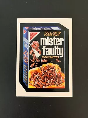 2010 Topps Wacky Packages Mister Salty Faulty Old School Series 2 Promo Card • $8.99