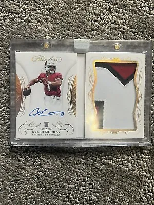 SSP RPA /10 KYLER MURRAY RC AUTO 1/10 Jersey #! 🚨 BOOKLET 2019 Panini Flawless • $2250