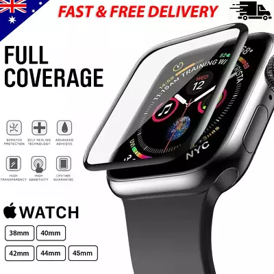 $4.95 • Buy For Apple Watch IWatch Series 7 3 4 5 6 SE 38/41/40/42/44/45mm Screen Protector