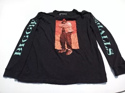 Brooklyn Mint Black Notorious Biggie Long Sleeve Graphic T-Shirt Adult Size XL • $11.99