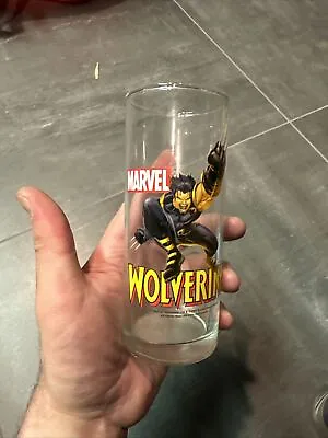 Marvel Comics Wolverine Glass Tumbler 2003 • $25