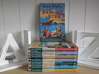 Enid Blyton Famous Five 8 Paperback Book Set Books 1 To 8 Unread • £10.99