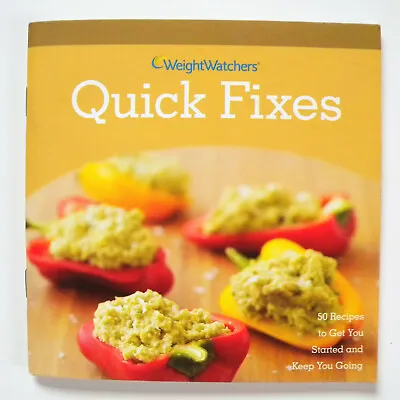 $12.96 • Buy Weight Watchers Quick Fixes 50 Recipes To Get You Started And Keep You Going