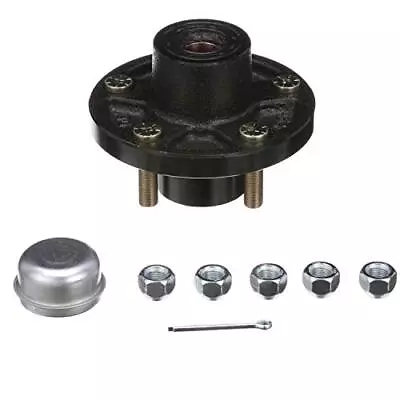 Trailer Wheel Hub 1 In. Axle 5 Lug Pregreased • $84.15