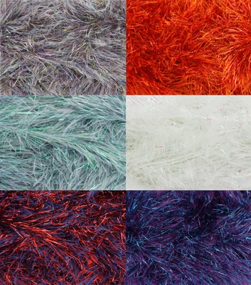 £5.40 • Buy 50g King Cole Tinsel Chunky Two Tone Knitting Yarn Sparkly Eyelash Craft Wool