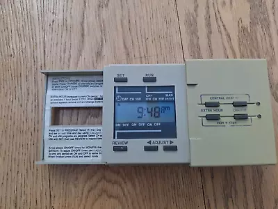 Honeywell St7100  7 Day 2 Channel Programmer Timer Controller Heating • £45