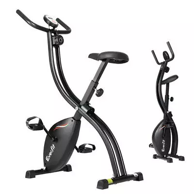 Everfit Exercise Bike X-Bike Folding Magnetic Bicycle Cycling Flywheel Fitness • $158.74